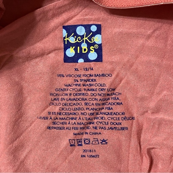 Kickee Pants Girls Striped Swing Skort Size XL 12 14 - Picture 6 of 8